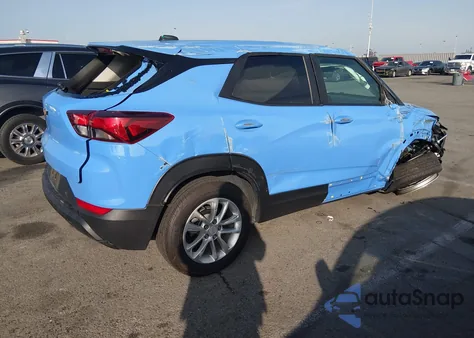 2024 Chevrolet Trailblazer Fwd Ls из США, поврежденный, VIN KL79MMS29RB097666